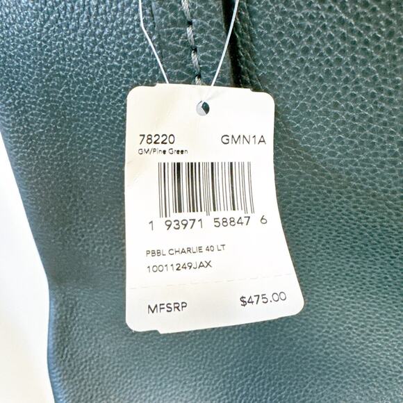 Coach 78220 Charlie 40 Handbag leather In GMN1A - Picture 8 of 8